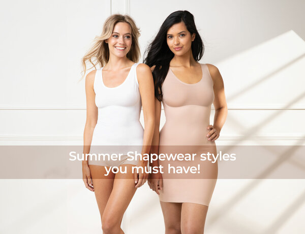 You Can Wear Shapewear During the Summer—Here Are the Best Options   Different wedding dress styles, Bridal shapewear, Bridal undergarments